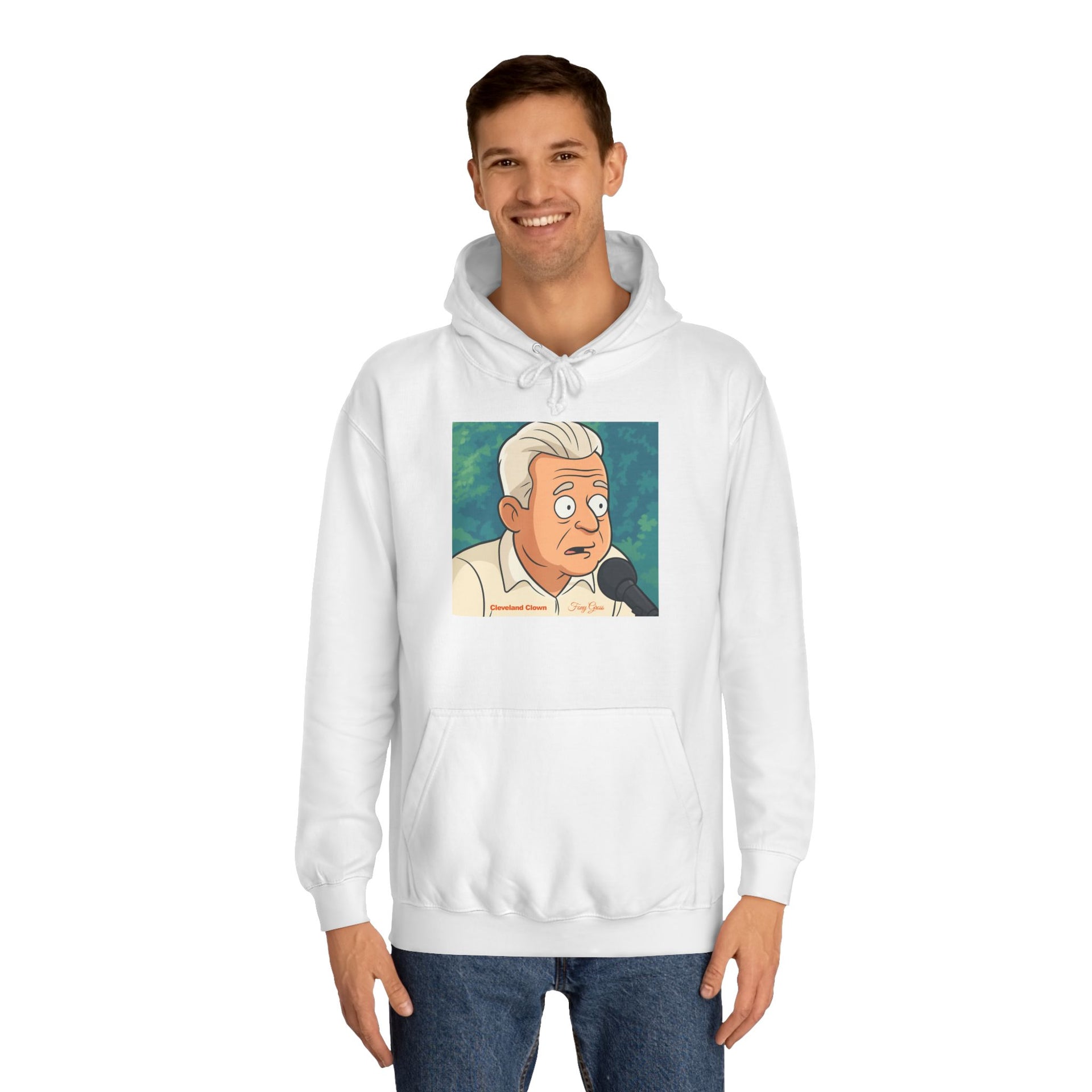 Fony Gross Hoodie with Funny Character Design, Cozy Sweatshirt for Students, Perfect Gift for Graduation, College Events, Casual Wear