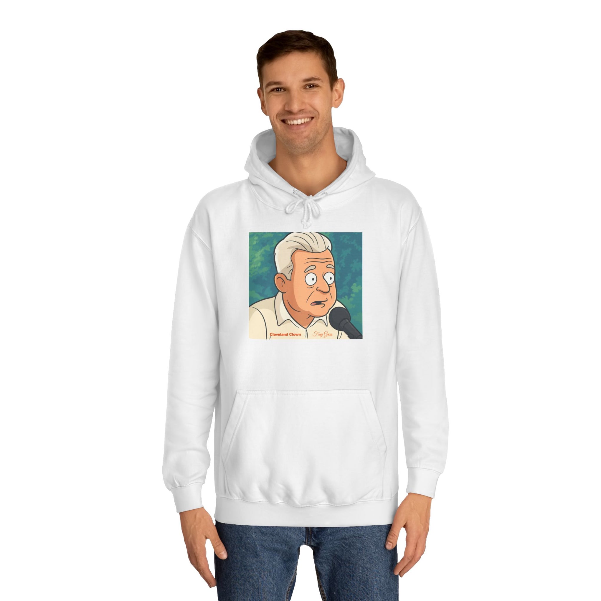 Fony Gross Hoodie with Funny Character Design, Cozy Sweatshirt for Students, Perfect Gift for Graduation, College Events, Casual Wear
