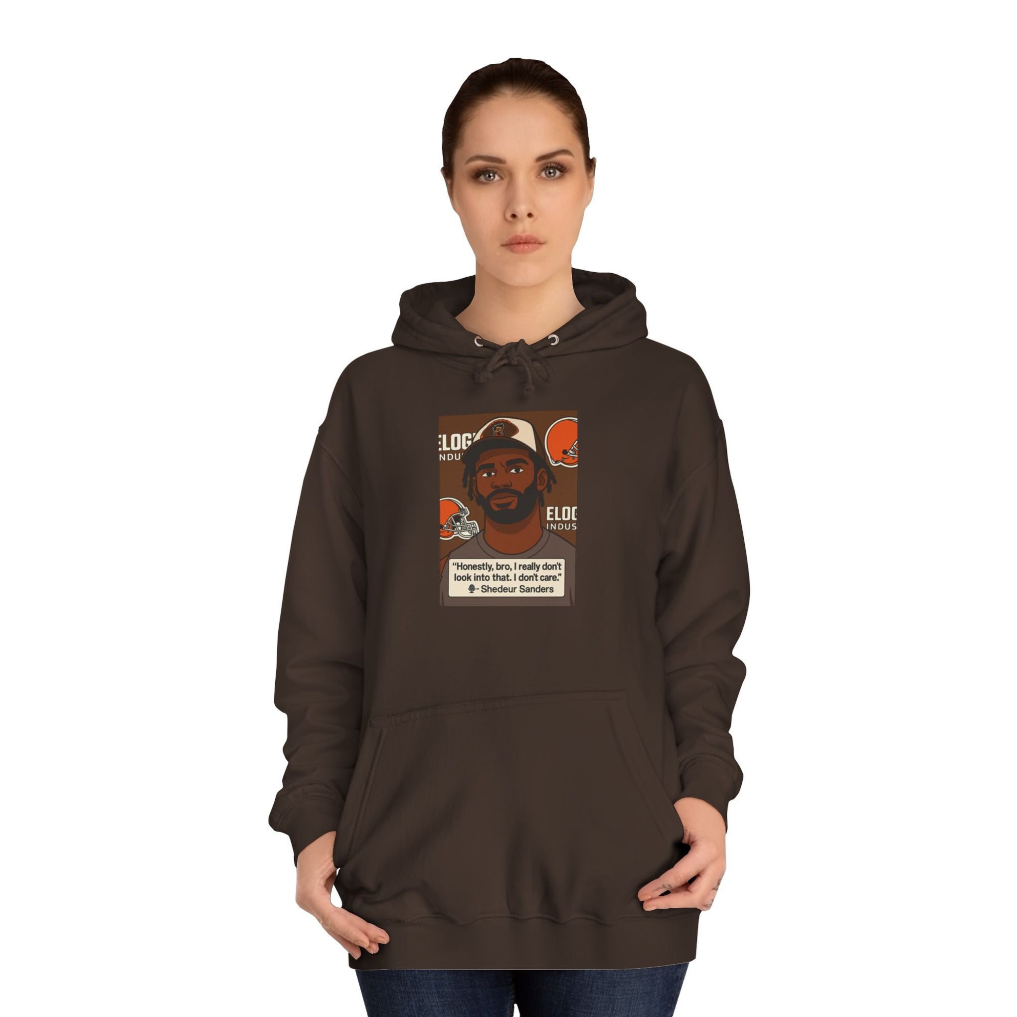 Shedeur Hoodie, Motivational Sweatshirt, Perfect for Students, Graduation Gifts, Campus Wear, Cozy Casual