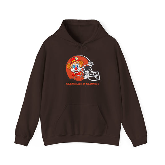Cleveland Clowns Hoodie, Unisex Heavy Blend™, Fun Sports Apparel, Game Day Sweatshirt, Comfortable Casual Wear, Gift for Fans