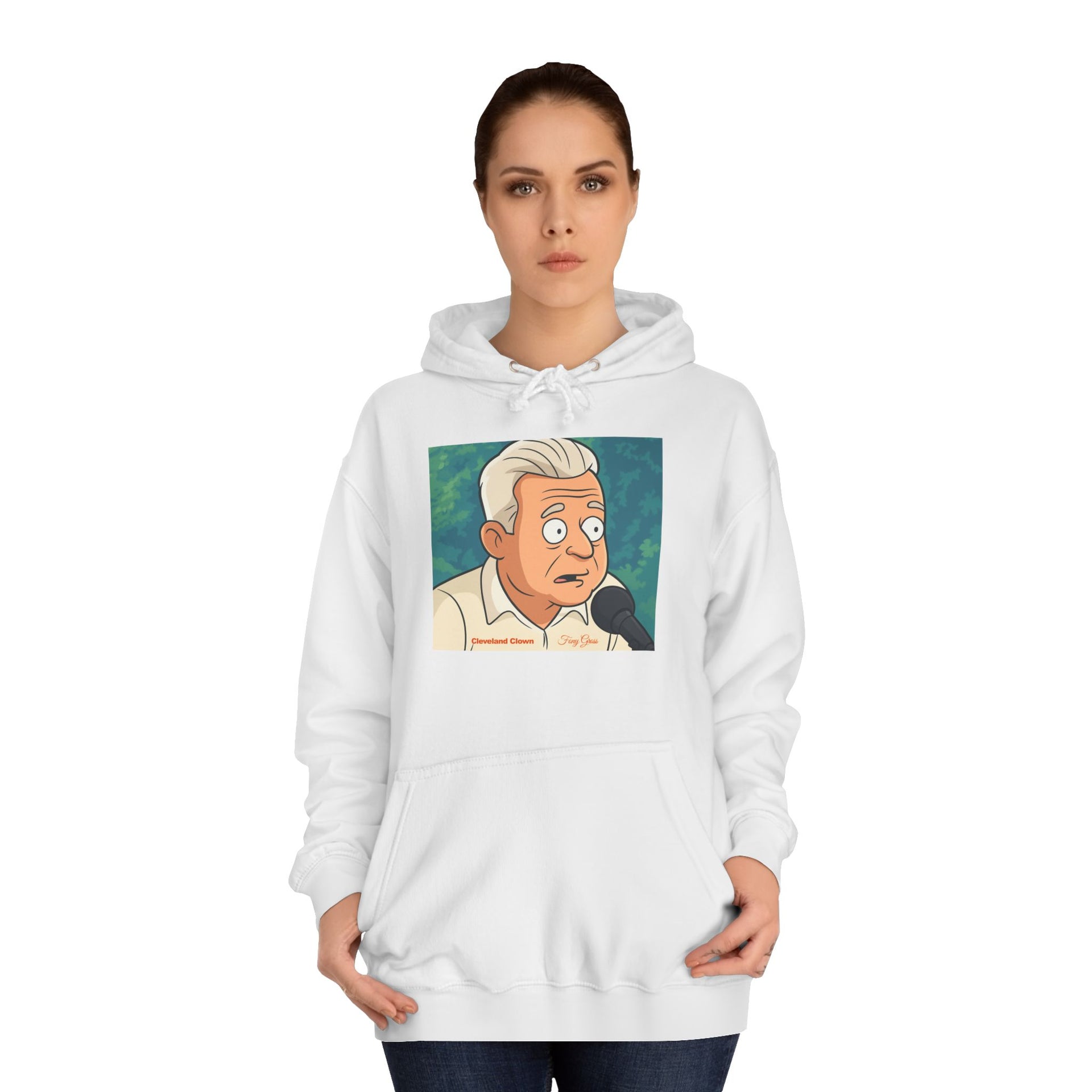 Fony Gross Hoodie with Funny Character Design, Cozy Sweatshirt for Students, Perfect Gift for Graduation, College Events, Casual Wear