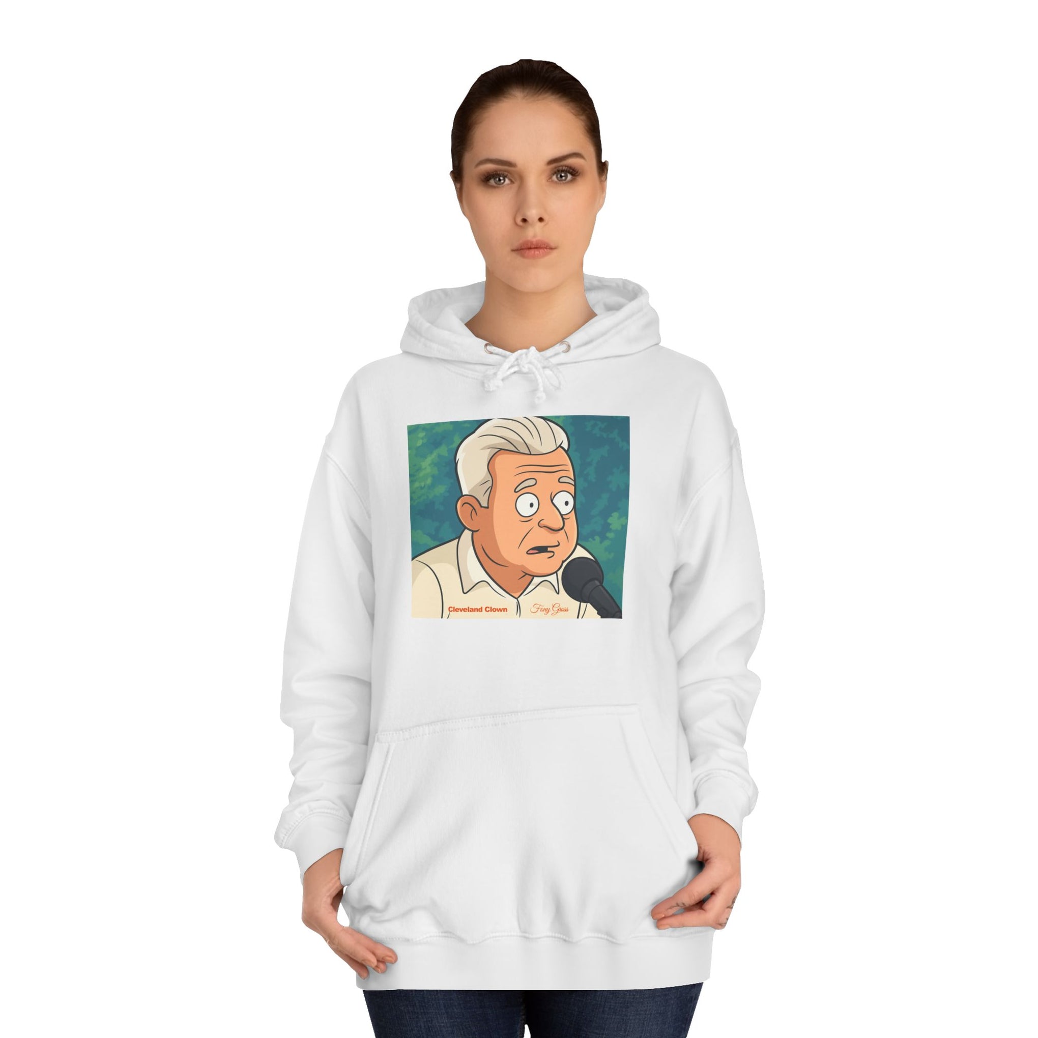 Fony Gross Hoodie with Funny Character Design, Cozy Sweatshirt for Students, Perfect Gift for Graduation, College Events, Casual Wear