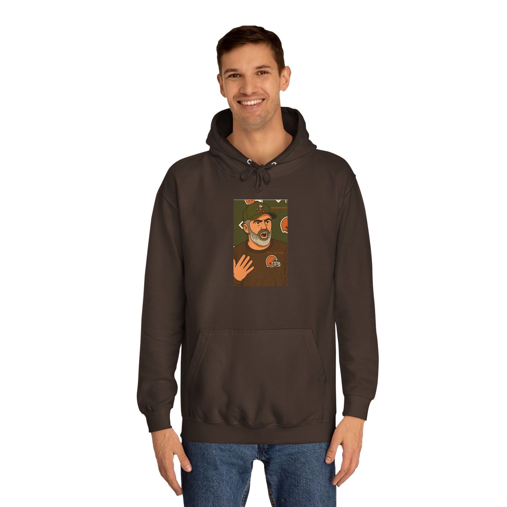 StaFakeski Hoodie with Unique Graphic Design, Comfortable Sweatshirt for Students, Perfect for Campus Life, Fall Fashion, Gift Idea