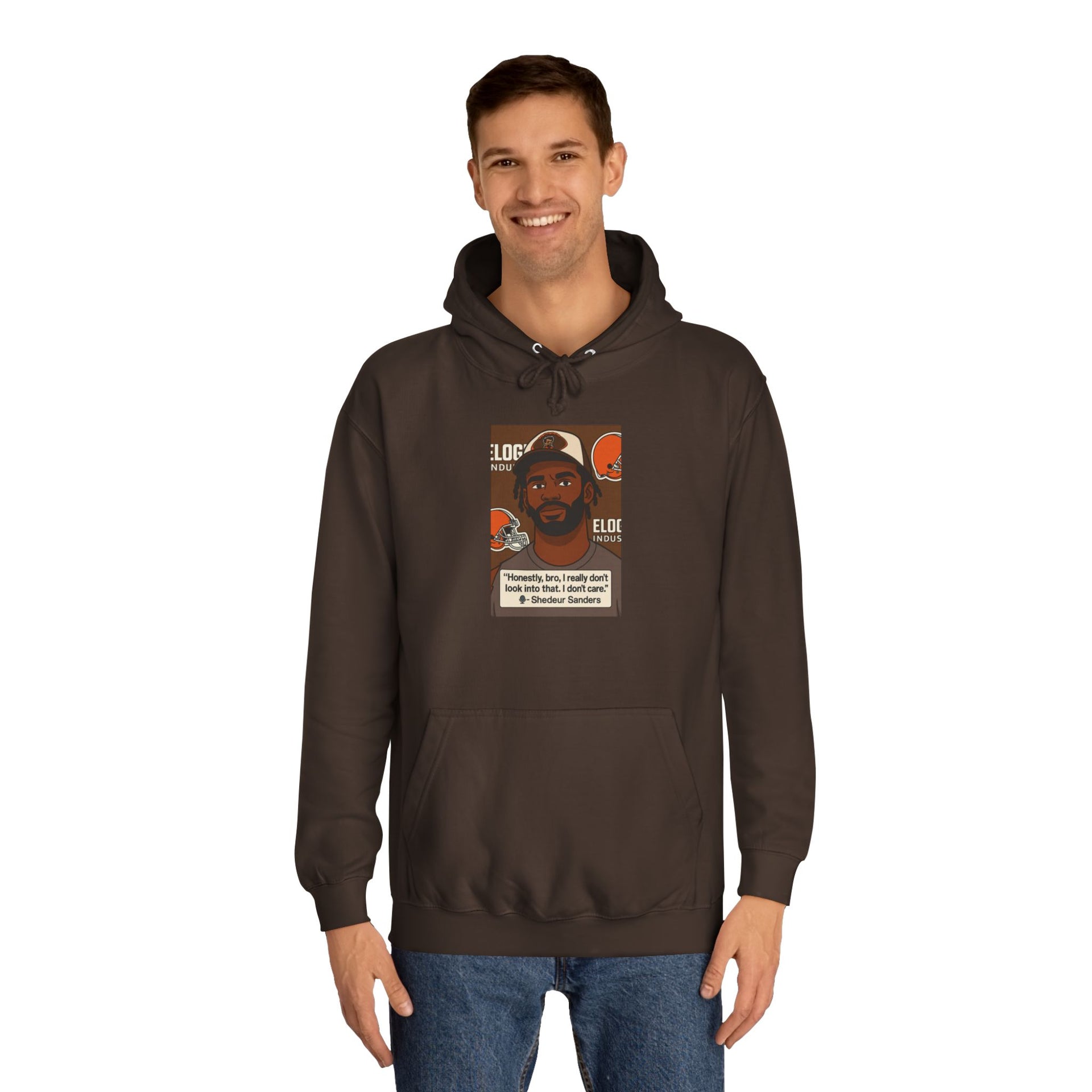Shedeur Hoodie, Motivational Sweatshirt, Perfect for Students, Graduation Gifts, Campus Wear, Cozy Casual