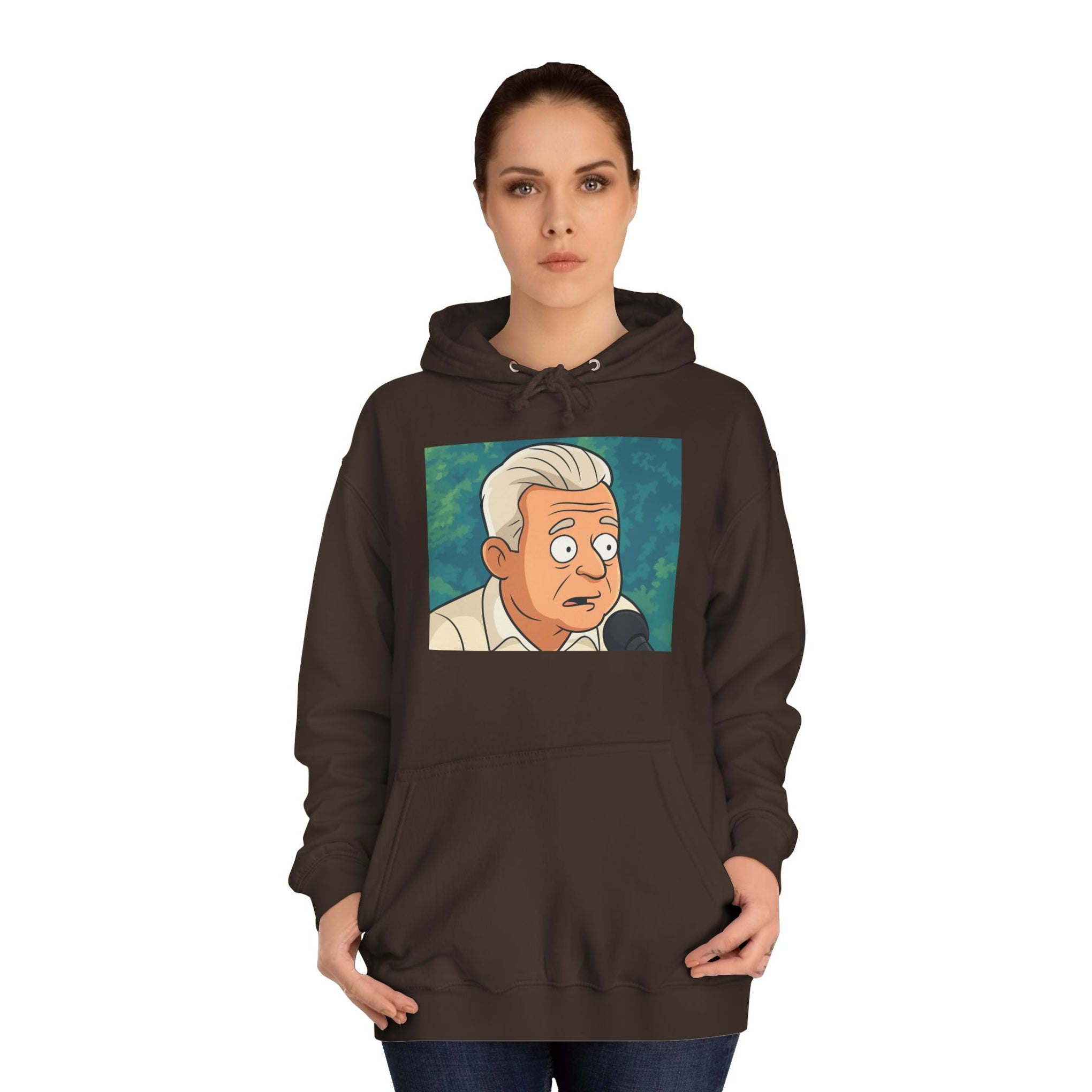 Fony Gross Hoodie with Retro Comic Design, Casual Wear, College Apparel, Gift for Students, Vintage Style