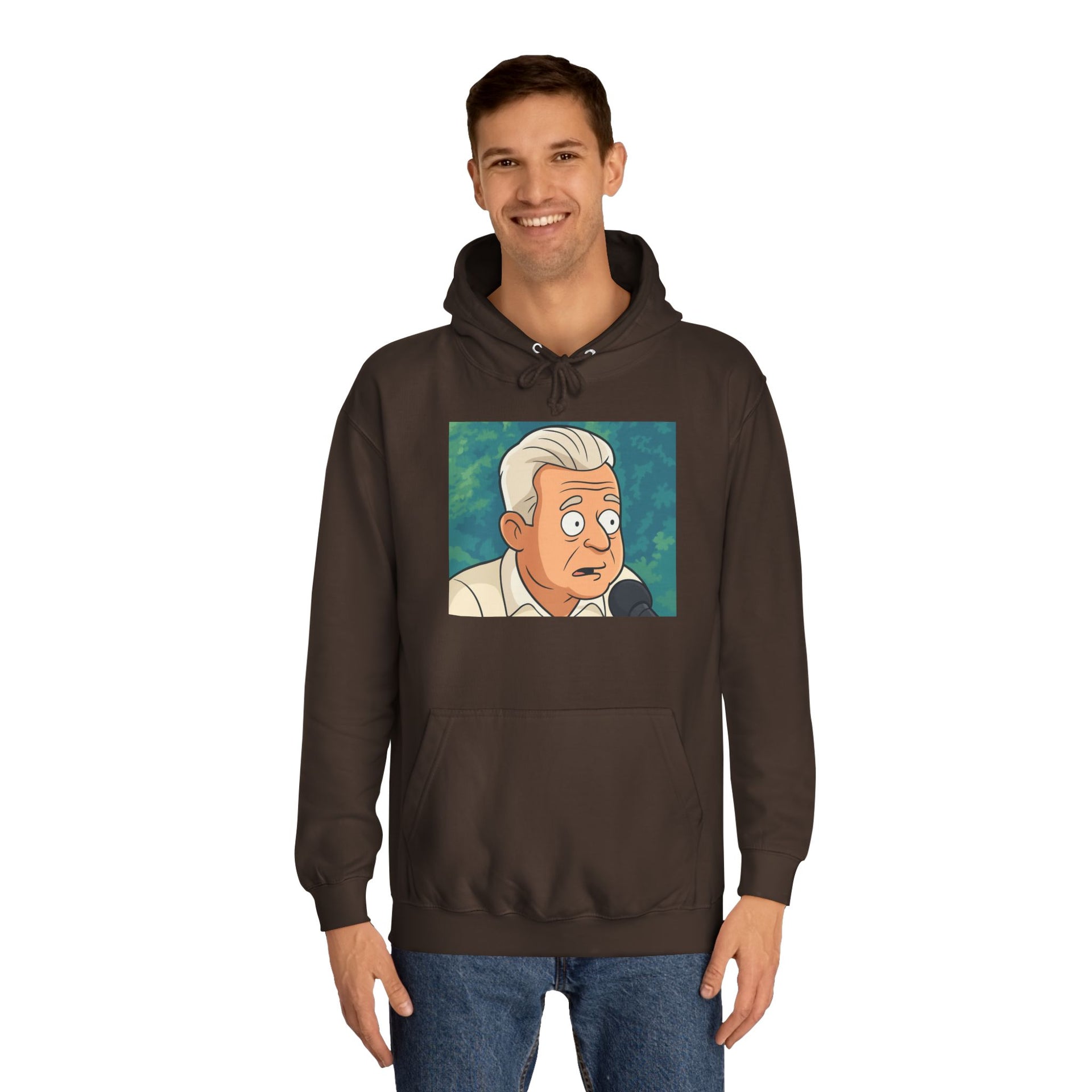 Fony Gross Hoodie with Retro Comic Design, Casual Wear, College Apparel, Gift for Students, Vintage Style