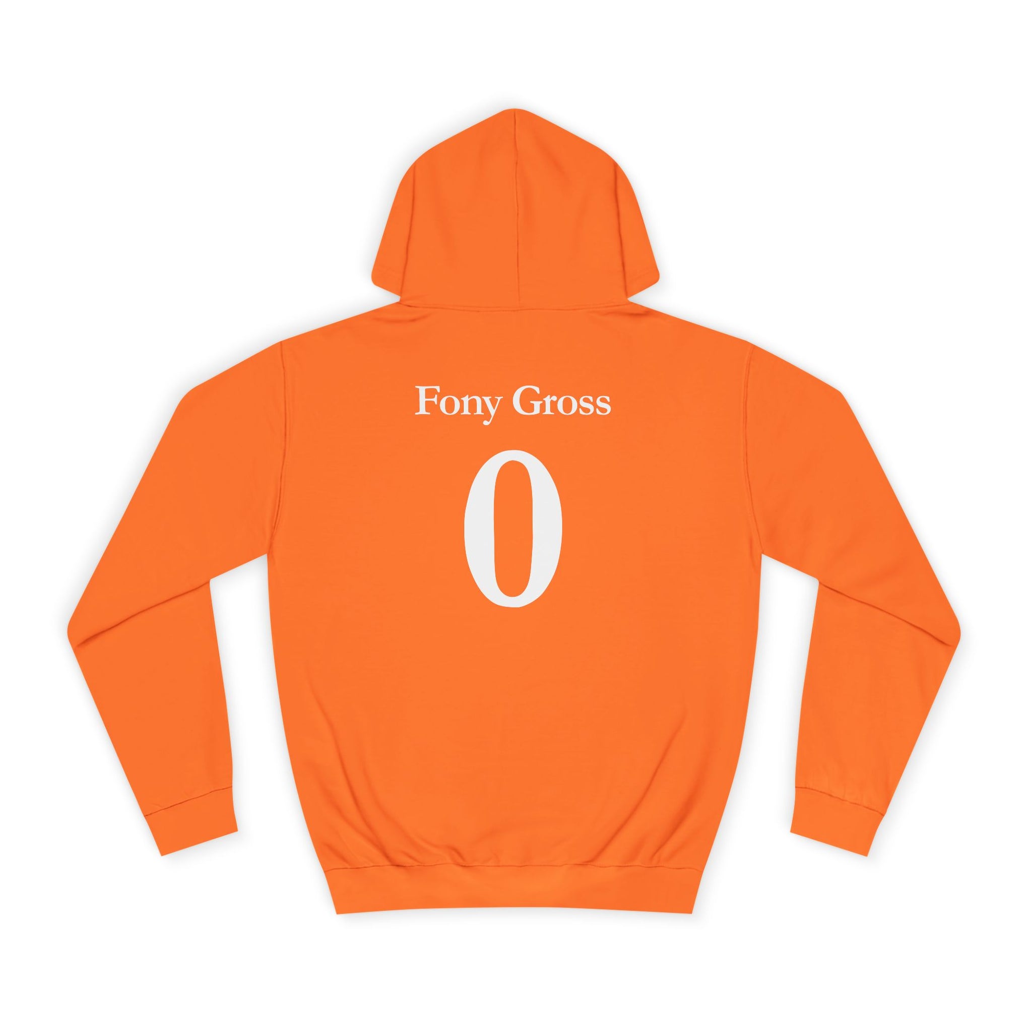 Fony Gross Hoodie with Character Design, Cozy Casual Wear, College Student Sweatshirt, Great for Gifts and Parties