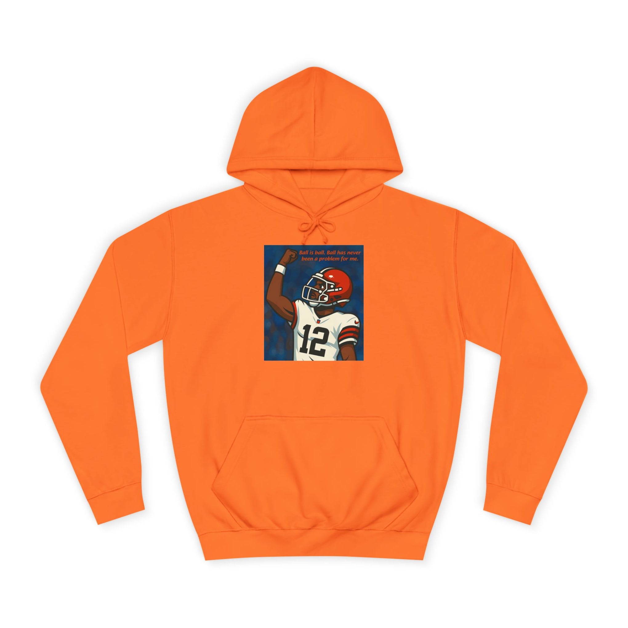 Perfect Timing Hoodie with Graphic Print, Cozy College Sweatshirt, Perfect for School Spirit, Ideal Gift for Students, Casual Everyday Wear